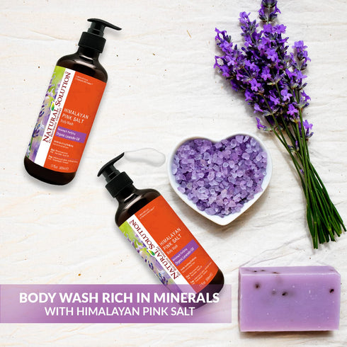 Body Wash Lavender Oil - 16.9 fl oz | NATURAL SOLUTION